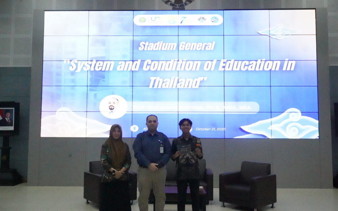 Departemen Administrasi Pendidikan Fakultas Ilmu Pendidikan Universitas Negeri Malang menyelenggarakan Guest Lecture Dr. Mohamed Soliman dari Prince of Songkla University, Thailand