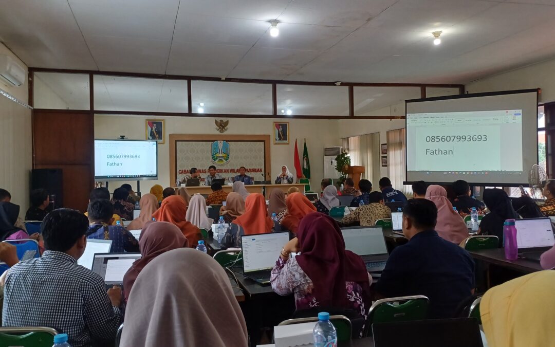 Departemen Manajemen Pendidikan UM Dukung Bimtek SRIKANDI untuk Menguatkan Inovasi Digital Administrasi Pendidikan di Wilayah Pasuruan